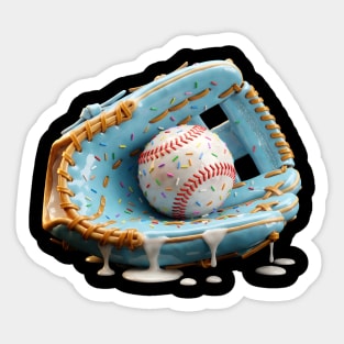 Baseball Lovers Sweet Sport Sticker